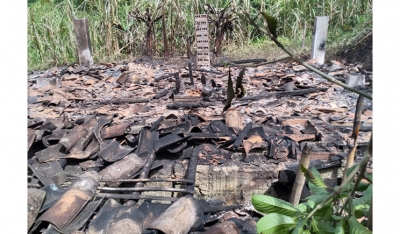 Trapiche panelero resultó quemado en la vereda La Aguada