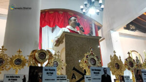 El Corregimiento de Santa Ana acogió a 150 reliquias de santos de primer y segundo grado.