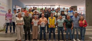 58 jóvenes granadinos recibieron la libreta militar.